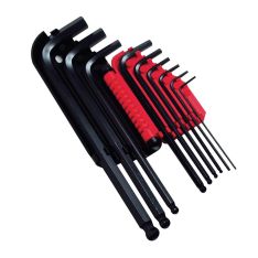 STANLEY, 9Pcs Ball Hex Key Set 1.5 - 10mm