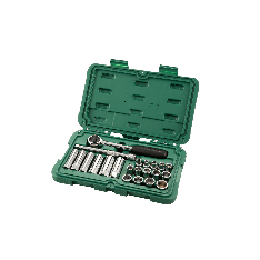 SATA, 22 Pc. 3/8" Drive 6 Point Metric Socket Set