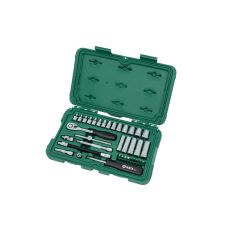 SATA, 36 Pc. 1/4" Drive 6 Point Metric Socket Set