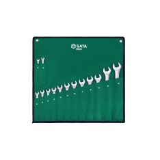 SATA, 14Pc. Full Polish Combination Wrench Set (8-24mm)