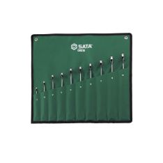 SATA, 10 Pc. Metric XL X-Beam Ratcheting Wrench Set (8 - 19mm)