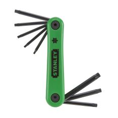 STANLEY, 8 Pcs Folding Torx Set T9 - T40