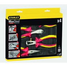 STANLEY, 4Pcs Max Steel Vde Plier Set