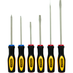STANLEY, 6 Pieces Basic Screwdriver Set