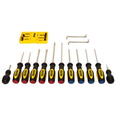 STANLEY, 20Pcs Basic Screw Driver Set