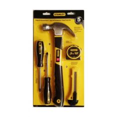 STANLEY, 5-Piece Combination Hand Tool Set | Essential Toolkit