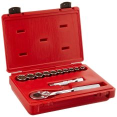 PROTO, 1/2" Drive 12 Piece Socket Set - 12 Point