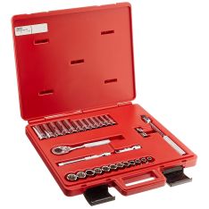 PROTO, 3/8" Drive 29 Piece Metric Combination Socket Set - 12 Point