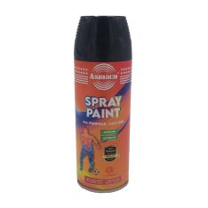 Asmaco, Spray Paint Indoor/Outdoor – Black 400ml