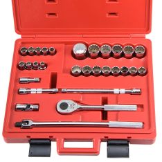 PROTO, 1/2" Drive 29 Piece Metric Socket Set - 12 Point