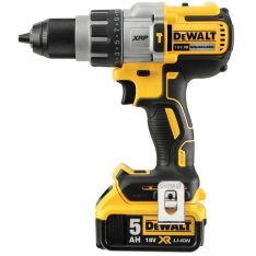 DeWALT, 18 V Cordless Hammer Drill Brushless Premium 5A