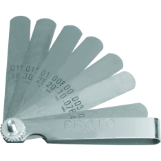 PROTO, 9 Blade Standard Feeler Gauge Set
