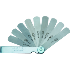 PROTO, 9 Blade Metric Feeler Gauge Set