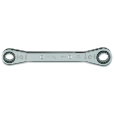 PROTO, Double Box Ratcheting Wrench 3/8" X 7/16" - 12 Point