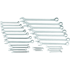 PROTO, 26 Piece Satin Combination Asd Wrench Set - 12 Point