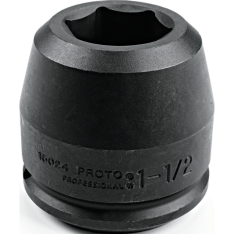 PROTO, 1-1/2" Drive Impact Socket 3-7/16" - 6 Point