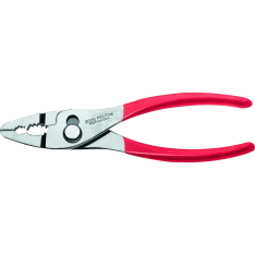 PROTO, Slip-Joint Thin Nose Pliers W/ Grip - 6-11/16"
