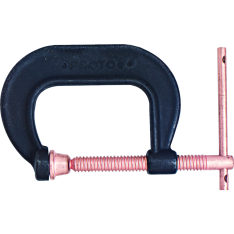 PROTO, C-Clamp Standard Service Deep Throat Screw - 0-2"
