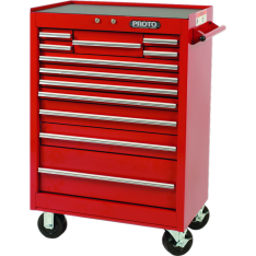 PROTO, 440Ss 27" Roller Cabinet - 12 Drawer, Red