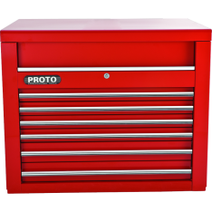 PROTO, 450Hs 34" Top Chest - 6 Drawer, Red