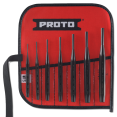 PROTO, 7 Piece Super-Duty Pin Punch Set