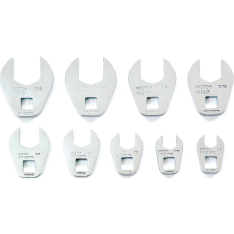PROTO, 3/8" Drive 9 Piece Crowfoot Wrench Set