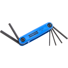 PROTO, 7 Piece Metric Long Folding Hex Key Set