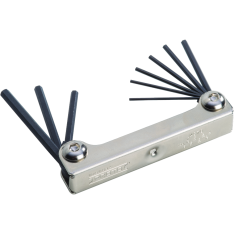 PROTO, 9 Piece Folding Hex Key Set