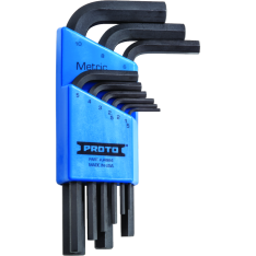 PROTO, 9 Piece Hex Key Set - Metric
