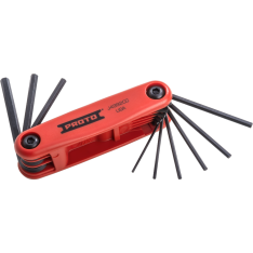 PROTO, 9 Pc Fold Hex .050In-5/32