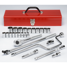 PROTO, 1/2" Drive 26 Piece Socket Set - 12 Point