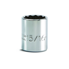 PROTO, 1/2" Drive Socket 3/8" - 12 Point