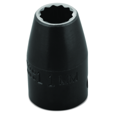 PROTO, 1/2" Drive Thin Wall Impact Socket 11 mm - 12 Point