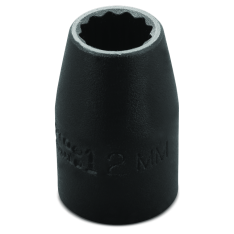 PROTO, 1/2" Drive Thin Wall Impact Socket 12 mm - 12 Point