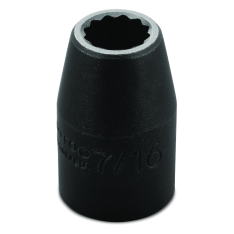 PROTO, 1/2" Drive Impact Socket 7/16" - 12 Point