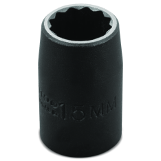 PROTO, 1/2" Drive Thin Wall Impact Socket 15 mm - 12 Point