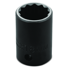 PROTO, 1/2" Drive Thin Wall Impact Socket 18 mm - 12 Point