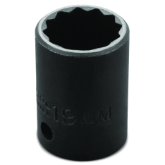 PROTO, 1/2" Drive Thin Wall Impact Socket 19 mm - 12 Point