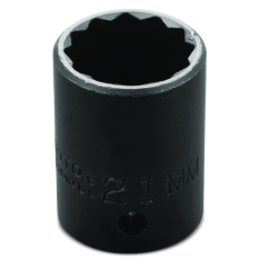 PROTO, 1/2" Drive Thin Wall Impact Socket 21 mm - 12 Point