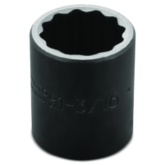 PROTO, 1/2" Drive Impact Socket 1-3/16" - 12 Point