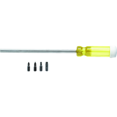 PROTO, 5 Piece Magnetic Screwdriver Bit SetLong Reach