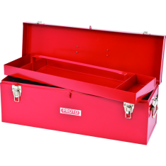 PROTO, General Purpose Tool Box | 26" Steel | Double Latch | Removable Tray | 9969-NA