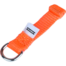 PROTO, Standard Web Tether With Metal D-Ring 0.50" X 2.50" Orange