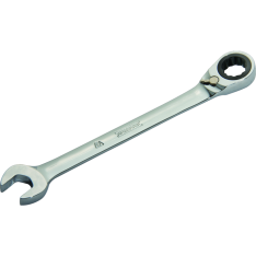 PROTO, Full Polish Combination Reversible Ratcheting Wrench 1" - 12 Point