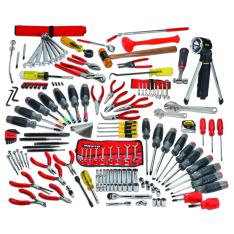 PROTO, 149 Piece Avionics Technician'S Set With 8 Drawer Roller Cabinet