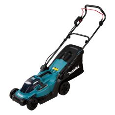 Makita, Cordless Lawnmower 330mm 18V Li-Ion LXT, With 1x 5.0Ah Battery & Charger | DLM330RT