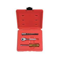 PROTO, 1/4" Drive 12 Piece Combination Socket Set - 6 Point