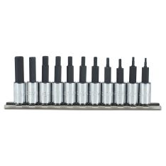 PROTO, 1/4" Drive 11 Piece Hex Bit Set