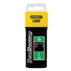 STANLEY, Tra704 Hd Staple 6mm Galv. 1M 1000 Pcs/Box (1-Tra704T)