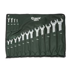 SATA, 16 Pc. Combination Wrench Set (1/4" - 1-1/4")